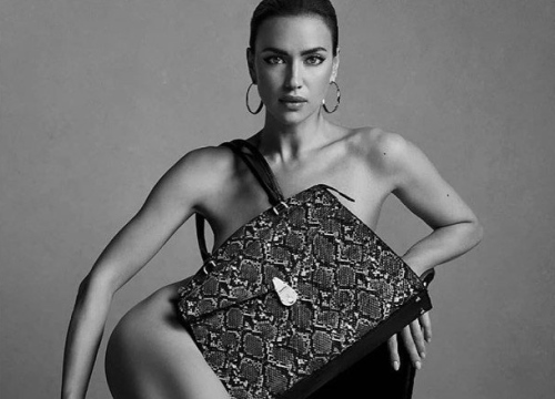 Irina Shayk "nuy" chụp quảng cáo