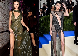 Kendall Jenner chuộng mốt váy hở ngực, xuyên thấu quá đà gây phản cảm