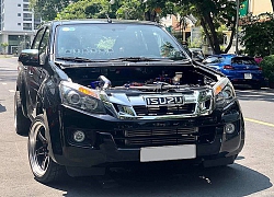 Không còn phải thồ hàng, Isuzu D-Max được dân Sài Gòn "lột xác" thành xe thể thao