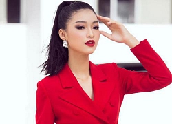 Kiều Loan catwalk siêu dẻo, 'lột xác' sắc sảo: Liệu có vượt mặt Huyền My - Phương Nga?