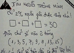 Lời giải bài toán 'tìm 2% người thông minh' tiếp tục gây tranh cãi