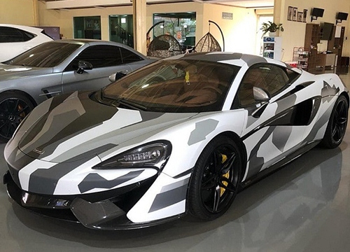 McLaren 570S camo hàng độc về Việt Nam với xuất xứ đặc biệt