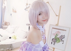 Quyến rũ phong cách cosplay cô nàng Mashu Kyrielight trong Fate/Grand Order