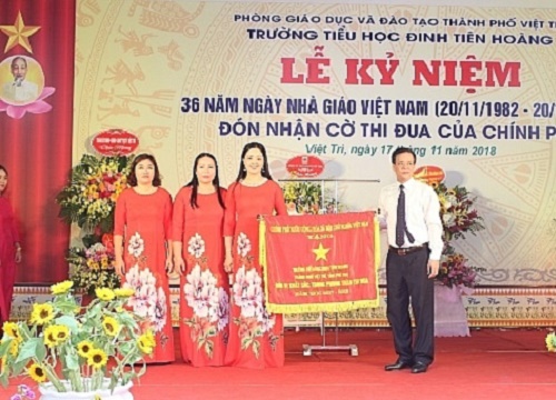 Trường Tiểu học Đinh Tiên Hoàng giữ vững chất lượng giáo dục toàn diện tốp đầu tỉnh Phú Thọ