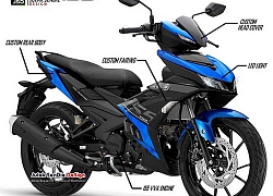 Yamaha Exciter 155 VVA lộ ảnh phác thảo, sắp về Việt Nam?