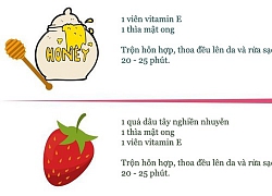 6 công thức mặt nạ dưỡng da với dầu vitamin E