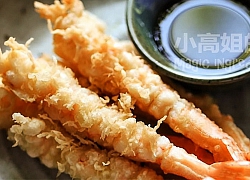 Cách làm tôm chiên Shrimp Tempura nức danh xứ sở Hoa Anh Đào