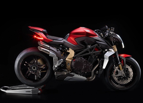 Cận cảnh MV Agusta Burtale 1000 Serie Oro 2019 màu đỏ 'đốn tim' dân chơi xe