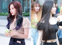 Chiếc croptop 'đi đâu cũng gặp' trong showbiz Hàn