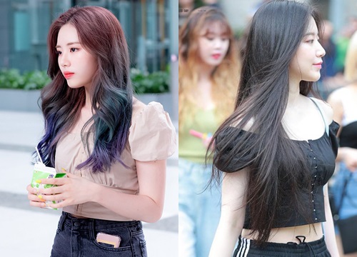 Chiếc croptop 'đi đâu cũng gặp' trong showbiz Hàn