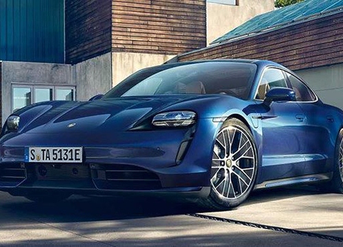 Porsche Taycan chạy bằng điện có gì cạnh tranh đối thủ Tesla