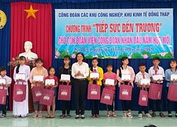 Đồng Tháp: Tiếp sức đến trường cho con đoàn viên, công nhân