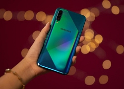 Galaxy A50s sạc nhanh 10 phút có 10 giờ nghe nhạc, camera 48 MP