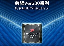 Honor Vera 30 dùng chip Kirin 990, ra mắt cuối năm