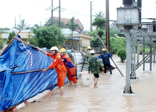 Thái Nguyên tập trung khắc phục thiệt hại do mưa lớn