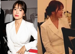 Zoom cận cảnh nhan sắc Song Hye Kyo tại sự kiện: Già nua, lộ dấu hiệu lão hoá và tăng cân?