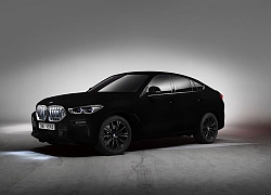 BMW X6 Vantablack - chiếc X6 "đen nhất thế giới" - "lặng lẽ ẩn mình" tại Frankfurt