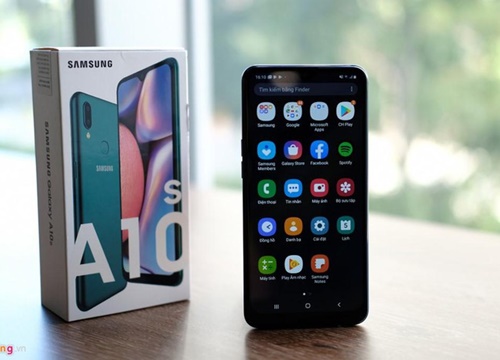 Galaxy A10s - chip mạnh, camera kép, pin 4.000 mAh, giá dưới 4 triệu