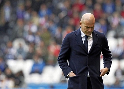 HLV Zidane không còn được ưu ái tại Real Madrid