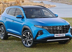 Hyundai Tucson 2021 bất ngờ lộ diện với ngoại hình hoàn toàn mới