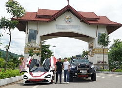 McLaren 720S vượt biên giới, sang Lào tiền trạm Asean Rally 2020