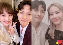 Mỹ nhân Việt chụp hình cùng Ji Chang Wook: Hari Won xinh như sao Hàn, Nam Em được có khen tướng phu thê