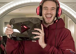 PewDiePie được YouTube tặng nút 'Red Diamond' đỏ chói, trên thế giới chỉ có 2 kênh được vinh dự này