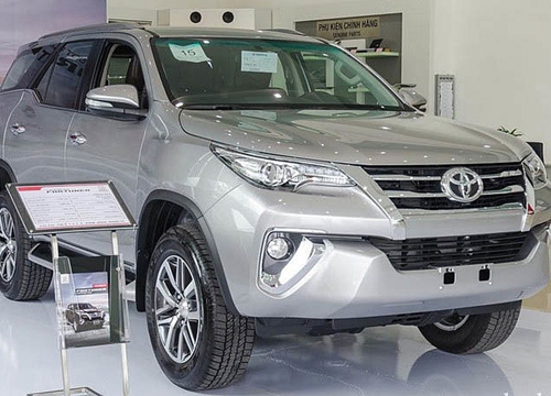 Top 5 mẫu SUV bán chạy nhất tháng 8/2019