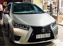 Toyota Corolla Altis đời cũ độ theo phong cách Lexus