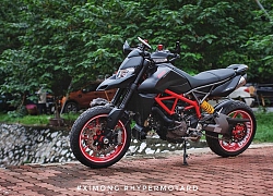 Vừa mua Ducati Hypermotard 950, biker Hà Thành đã "rã xe" ra độ lại