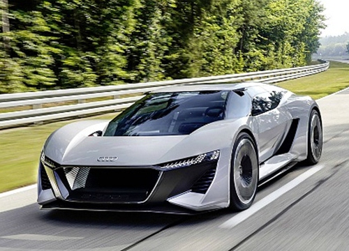 Audi PB18 E-Tron - siêu xe điện của tương lai