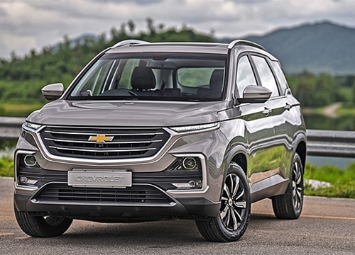 Bị 'khai tử' tại Việt Nam, Chevrolet Captiva mới ra mắt tại Thái Lan