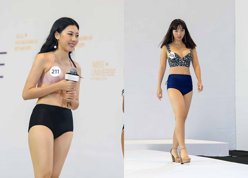 Diện bikini, nhiều thí sinh sơ khảo phía Bắc Hoa hậu Hoàn vũ Việt Nam 2019 lộ nhược điểm đỏ mặt trên cơ thể