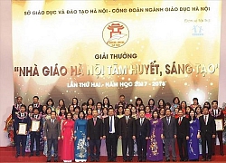 Hà Nội xét giải thưởng nhà giáo tâm huyết, sáng tạo năm học 2018-2019