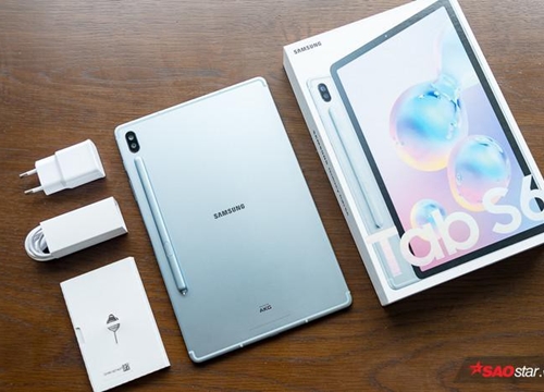 Mở hộp Galaxy Tab S6: Mỏng, nhẹ và nhiều tính năng ấn tượng!