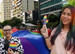 Phố đi bộ ngập sắc cầu vồng của cộng đồng LGBT