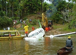 Rơi máy bay ở Brazil, 10 người bị thương