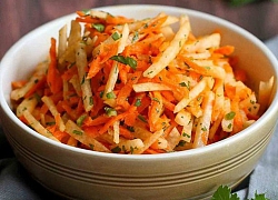 Salad củ sắn cà rốt