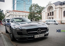 Siêu xe Mercedes SLS AMG GT Final Edition nhà chồng Hà Tăng vẫn đẹp mỹ miều