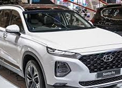 Top xe crossover bán chạy tháng 8/2019: SantaFe giữ vững phong độ