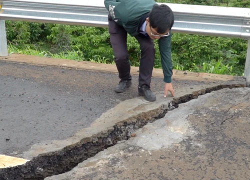 Vụ "đường gãy nứt tại Gia Lai": Hai lãnh đạo bị tạm dừng phân công công tác