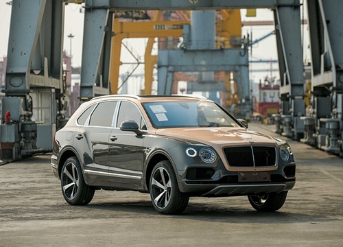 Đại gia Việt tậu Bentley Bentayga V8 hàng hiếm, trang bị khác biệt