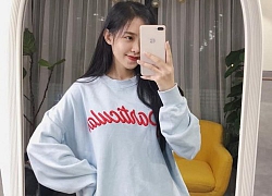 Diện sweater oversize cho cô nàng thật cá tính và ngọt ngào