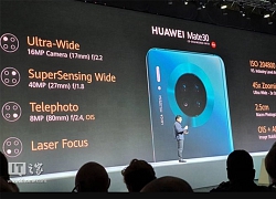 Huawei Mate 30/Mate 30 Pro ra mắt: Quá nhiều công nghệ đến nỗi không thể viết đủ trên tít!