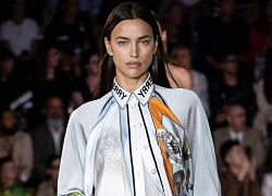 Irina Shayk thần thái sang chảnh, sải bước cuốn hút trên sàn catwalk