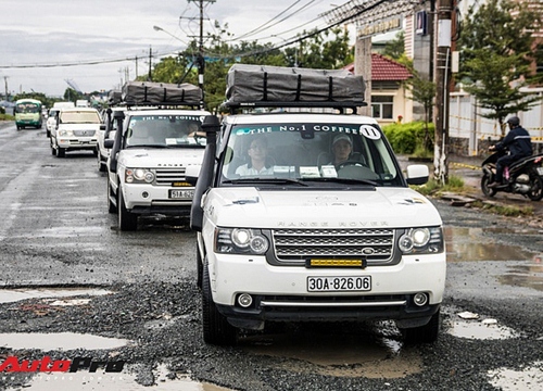 Khám phá 'đồ chơi' hàng hiệu giúp đoàn Range Rover của Trung Nguyên vượt gần 2.000 km tới Cà Mau một cách suôn sẻ