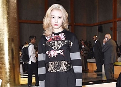 'Nữ hoàng quyến rũ' Sunmi lấn át Quan Hiểu Đồng tại show Prada