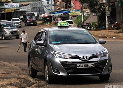 Taxi trá hình Hòa Bình Xanh đại náo ở Đắk Nông