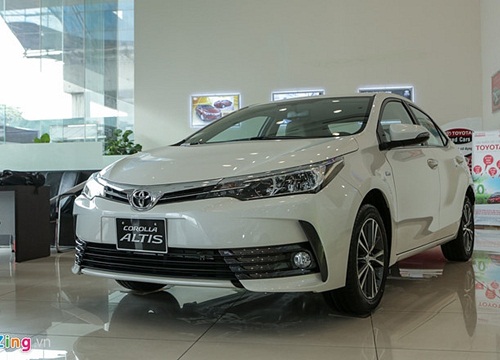 Toyota Corolla Altis đuối sức trong cuộc đua doanh số ở VN