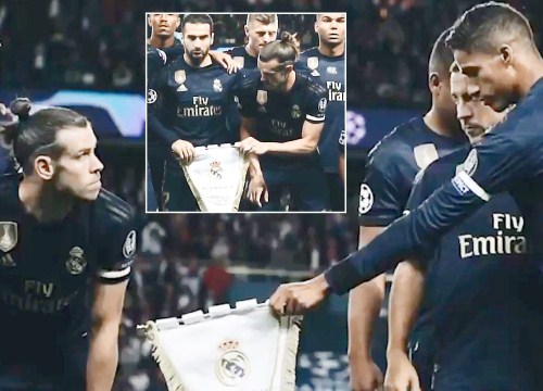 Bale có hành động lạ trước trận Real thua thảm PSG